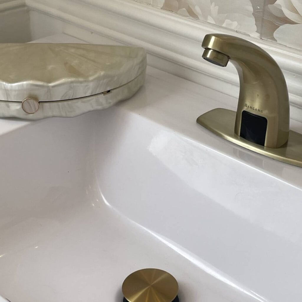 toiluxe womens gold faucet