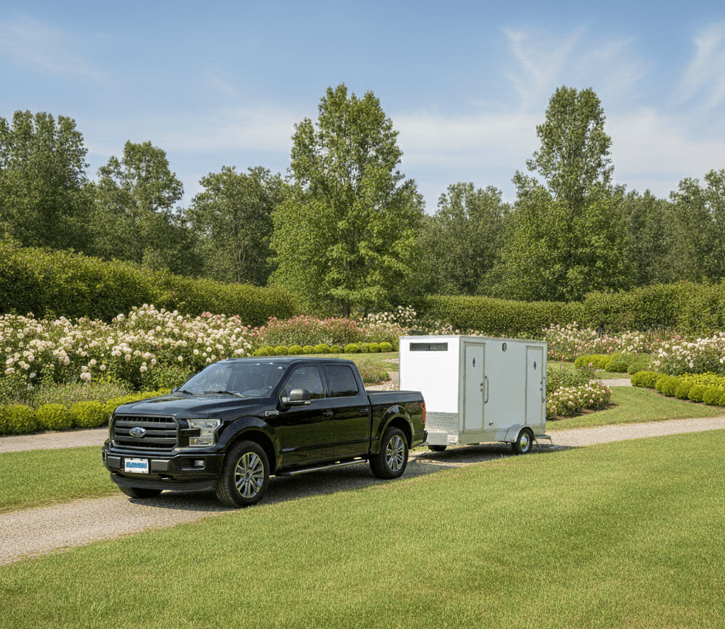 ToiluxeTrailerBeingTowedEstate