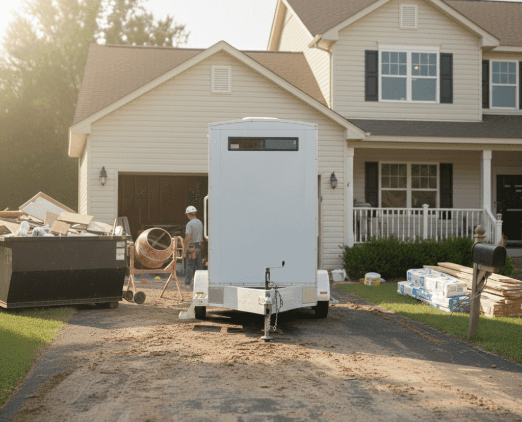 Bathroom Trailer Rental