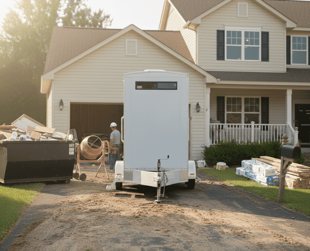 Bathroom Trailer Rental
