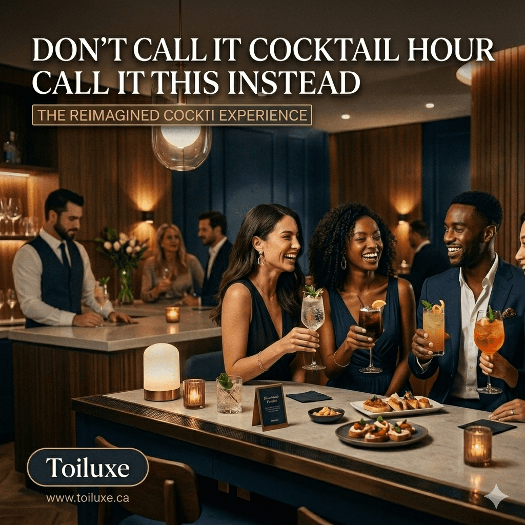 Dont call it cocktail hour call it this instead
