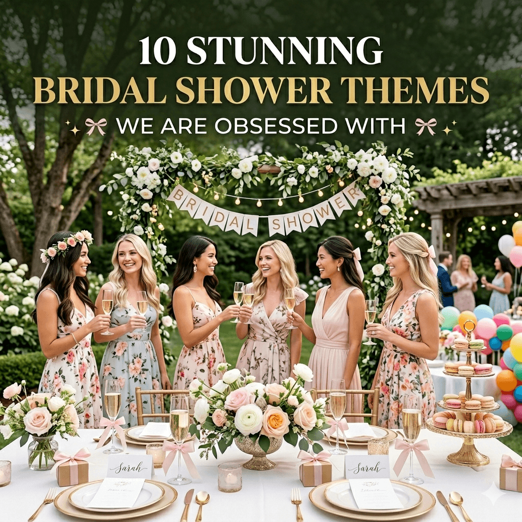 10 Stunning Bridal Shower Themes We Are Obsessed With